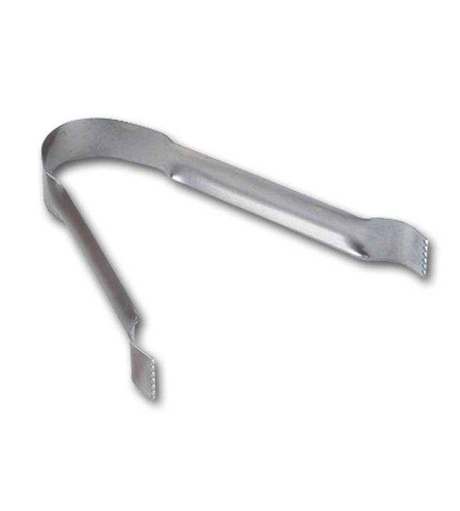 Stainless Steel Pom Tongs 6"L